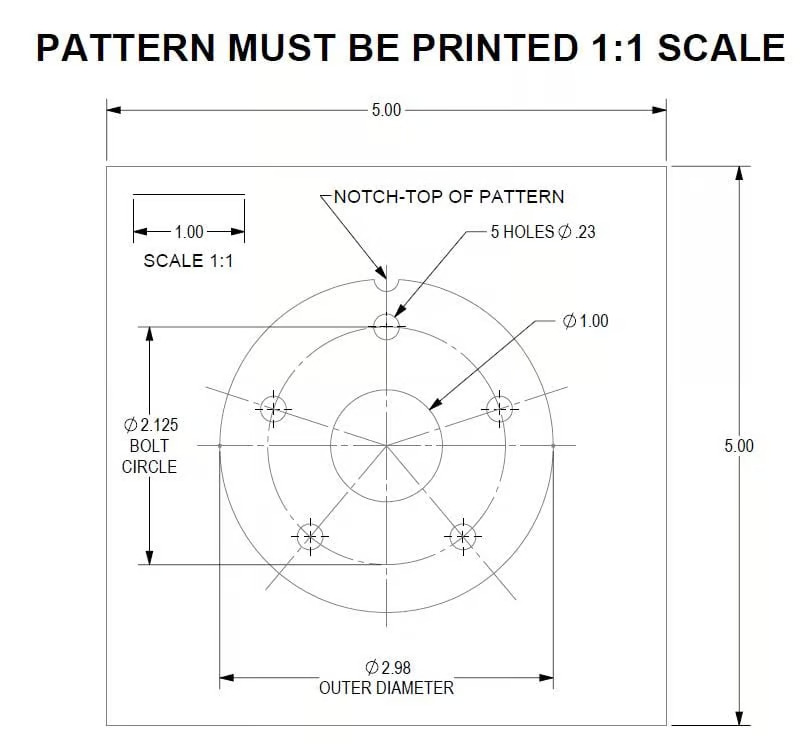 Holley Easy Level Fuel Level Sender 19-250 Print Diagram